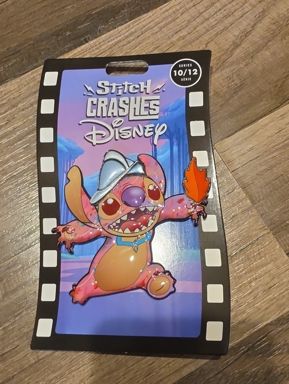 Stitch Crashes Disney Pin